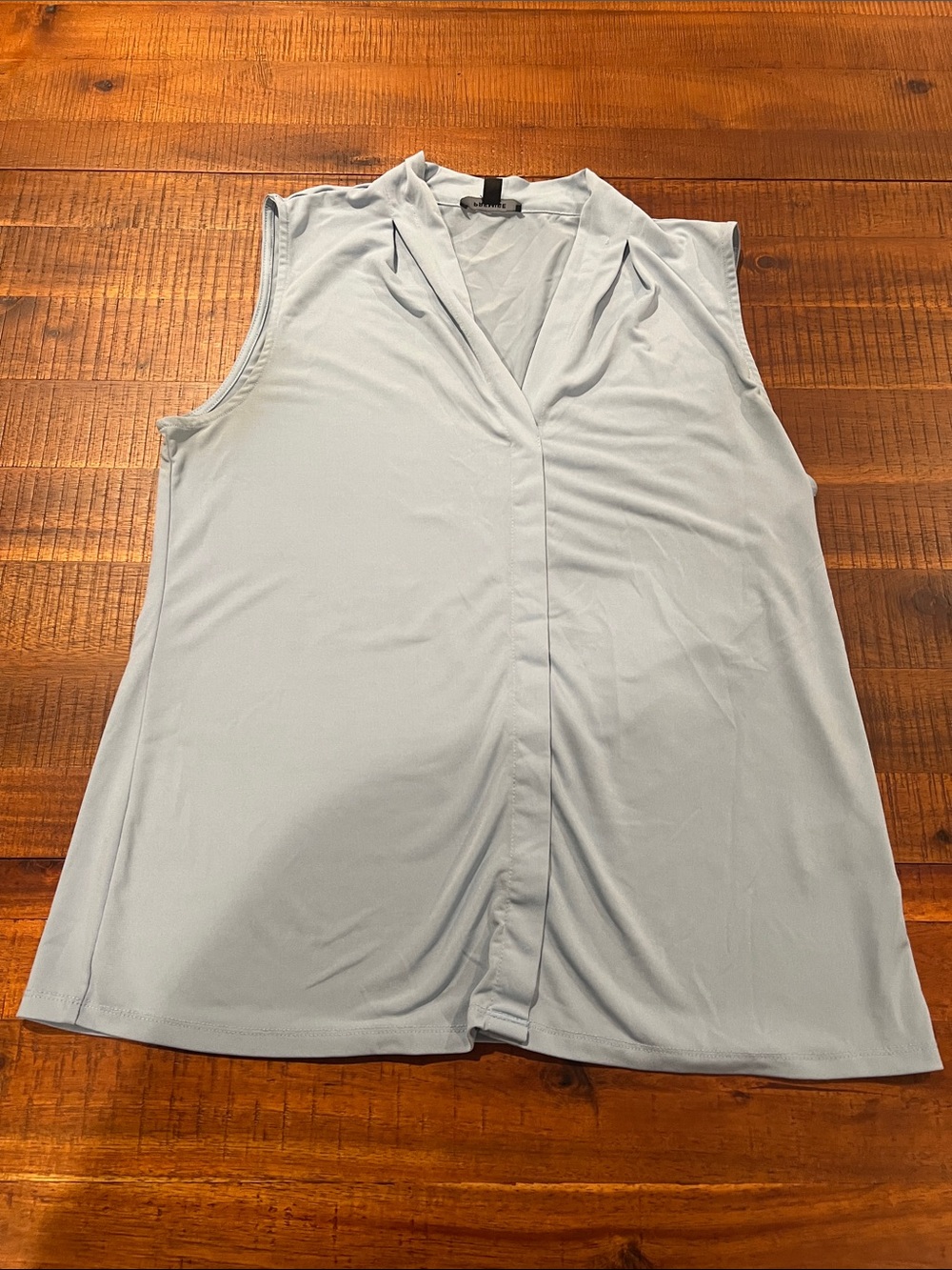Premise Pale Blue Sleeveless V-Neck Camisole